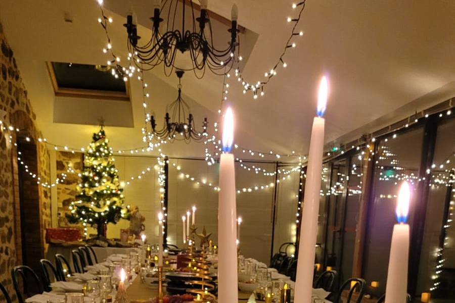 Soirée raclette en famille