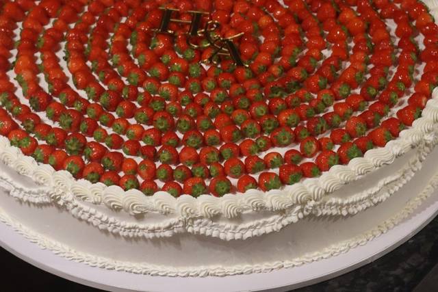 Italian cake à la fraise