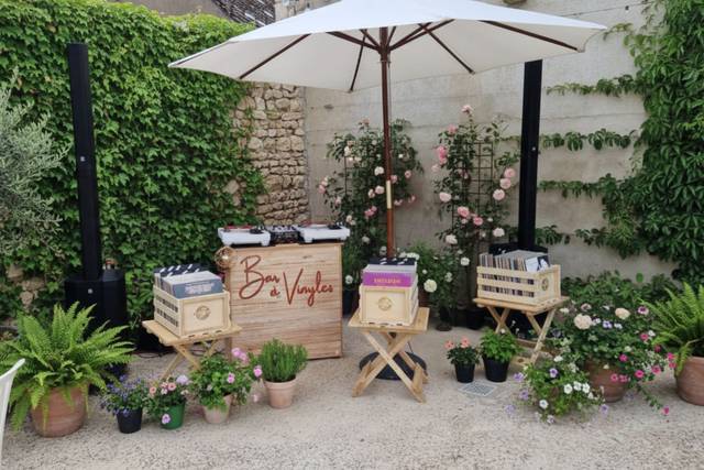 Bar a vinyles Garden