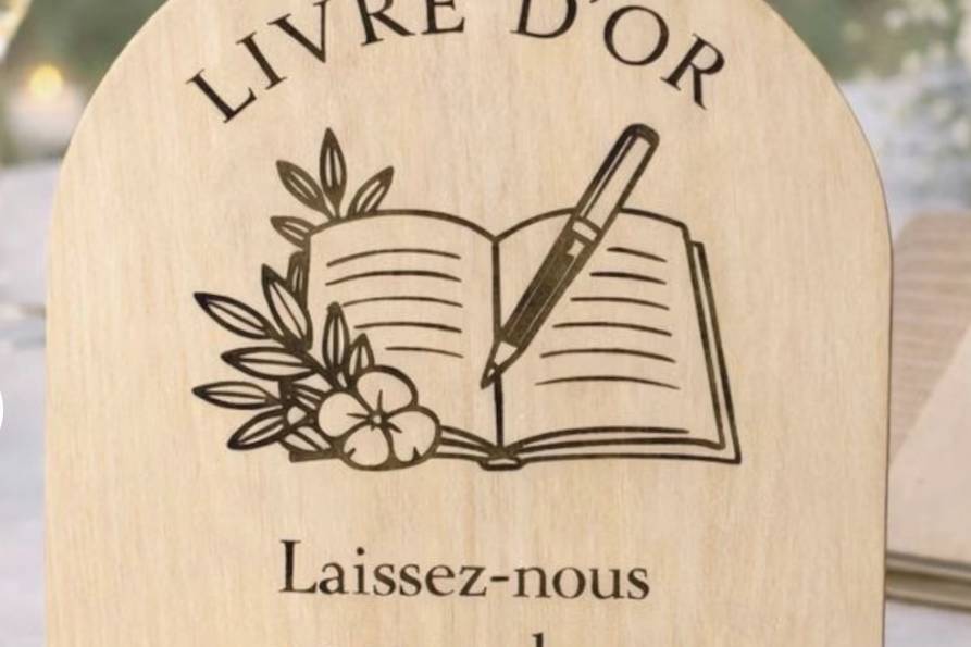 Support livre d’or