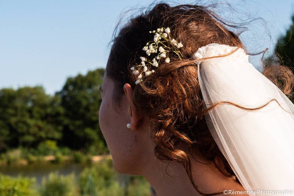 Gros plan sur la coiffure