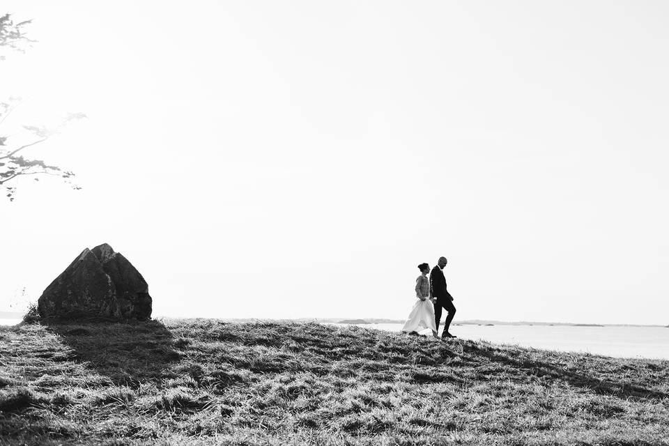 En noir et blanc