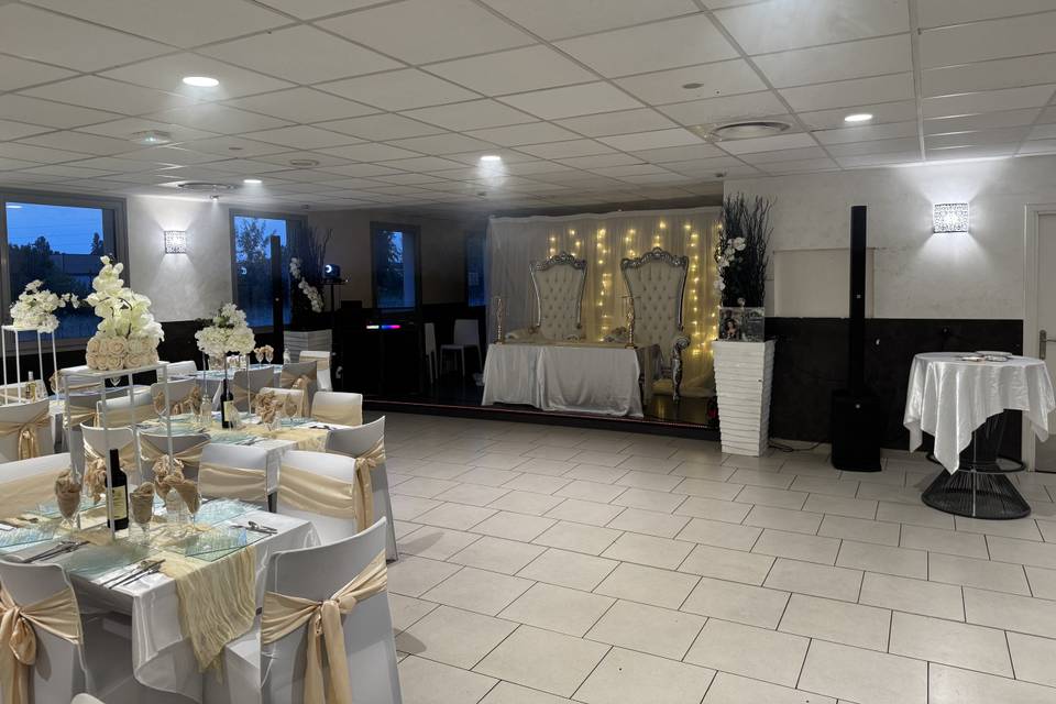 Mariage Joe & Tania installation