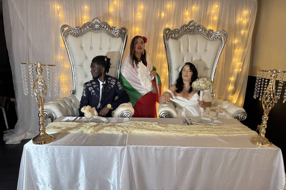 Mariage Joe & Tania installation