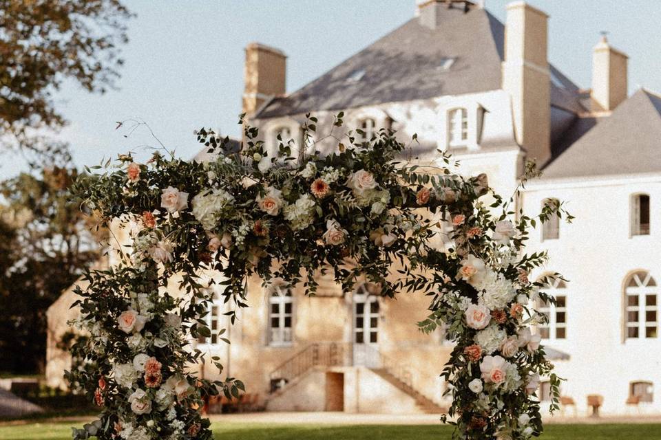 Détail arche cérémonie