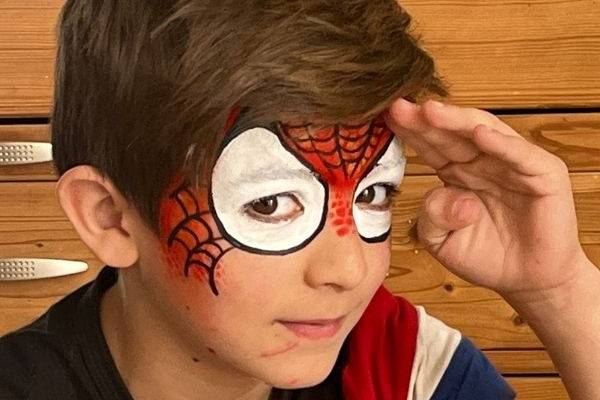 Face Painting Spiderman
