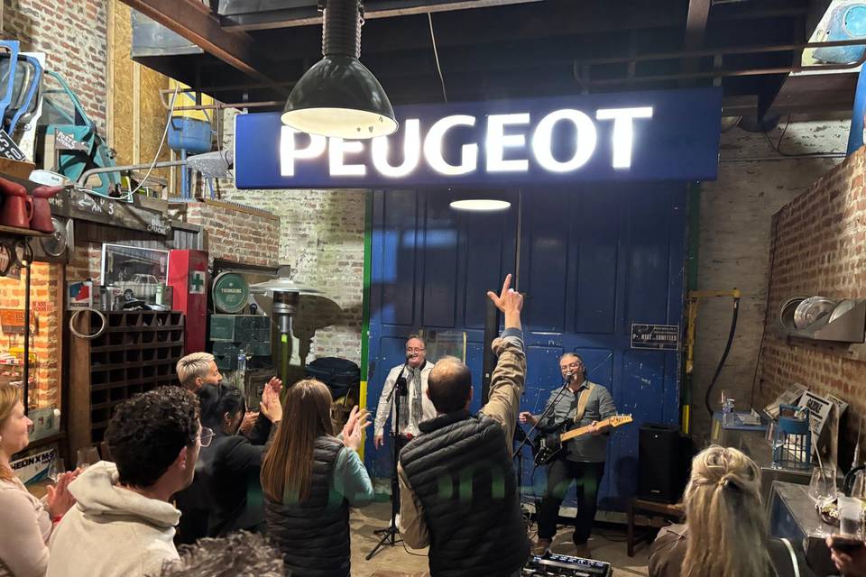 Scène du garage