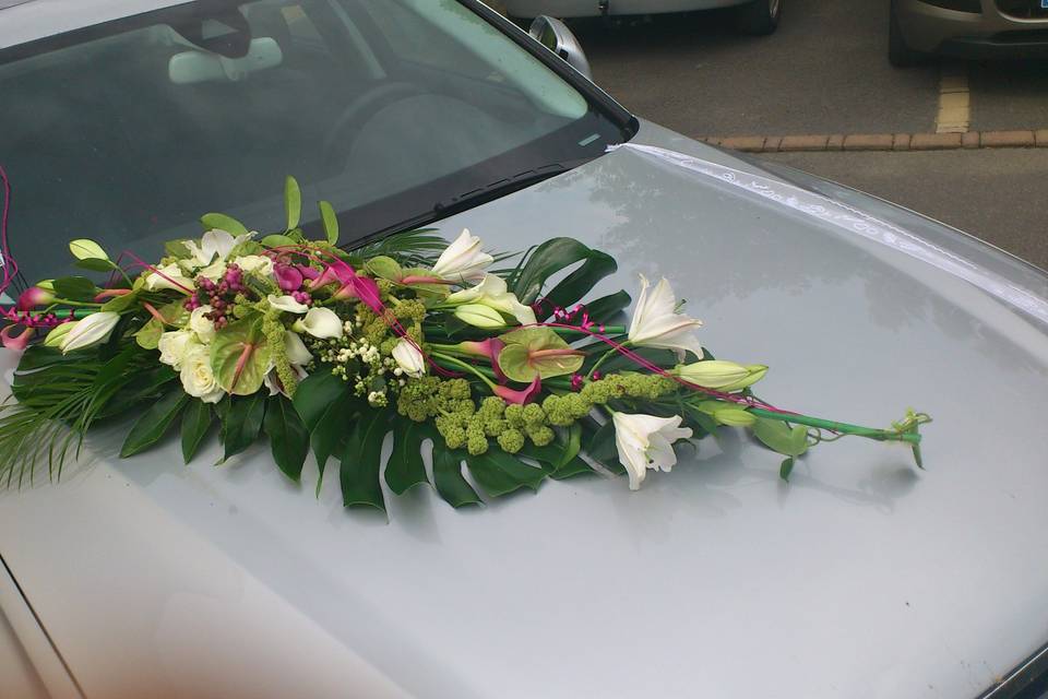 Arrangement de voiture plage arrière - Barthel Fleurs