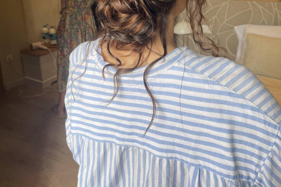 Chignon flou