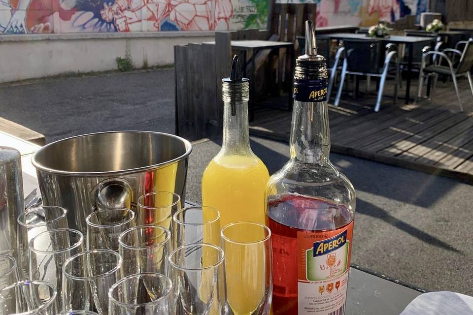 Service Boissons en Extérieur