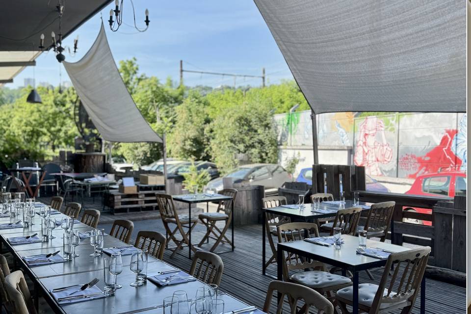 Terrasse Extérieur Restaurant
