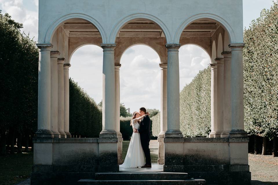 Mariés au château de Compiègne