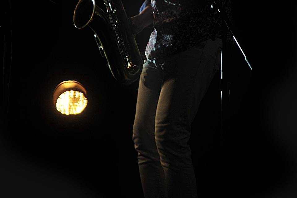 On the stage