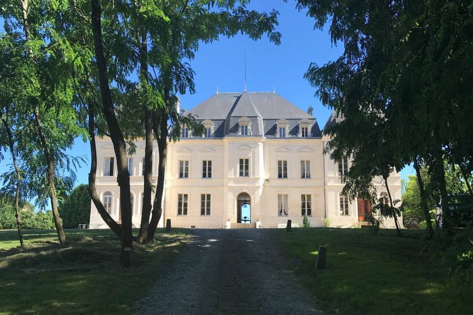 Arrivé au château