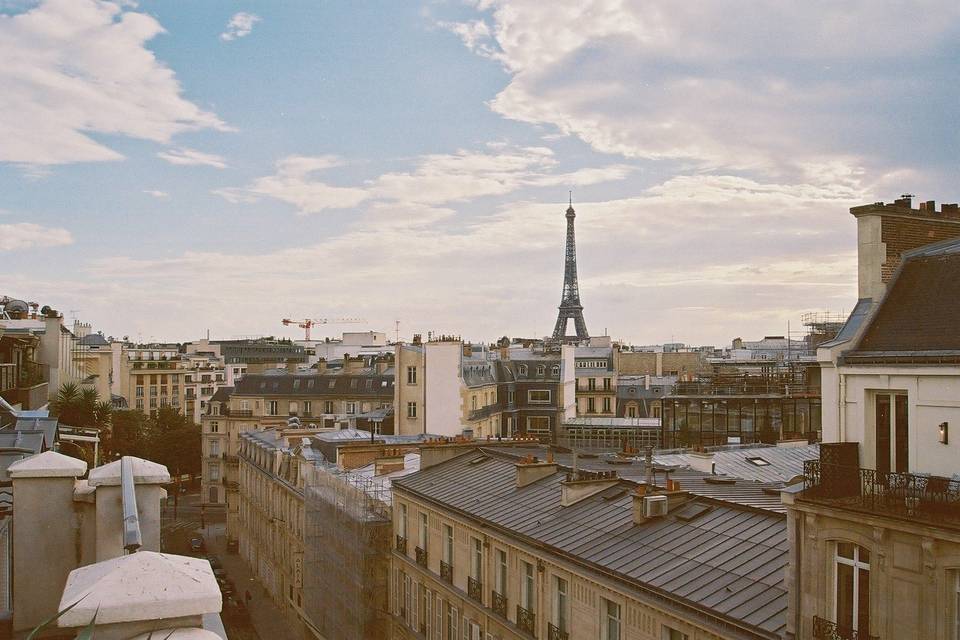 Paris rooftop