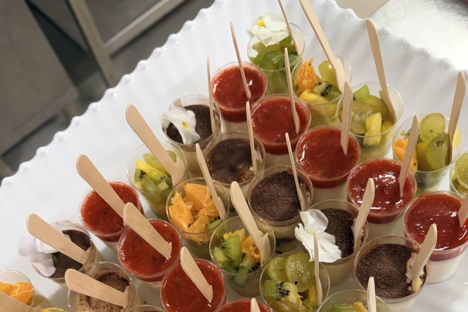 Verrines desserts