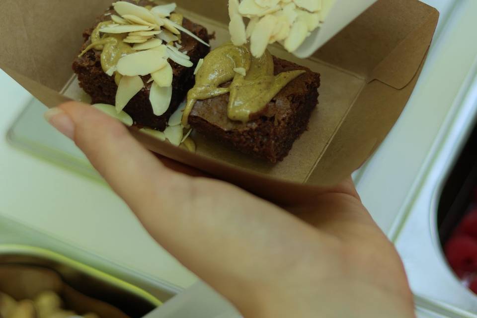 Bar gourmand Brownies