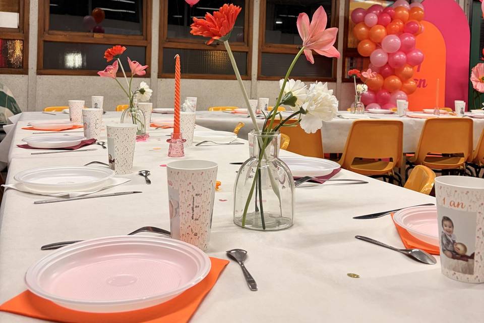 Table anniversaire