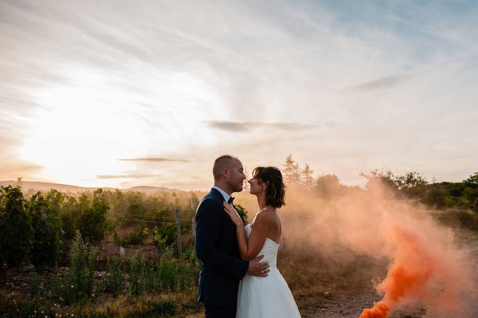 Mariés couple