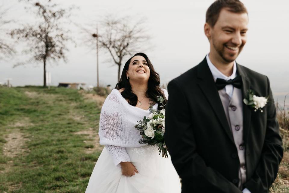 Photo de couple first look