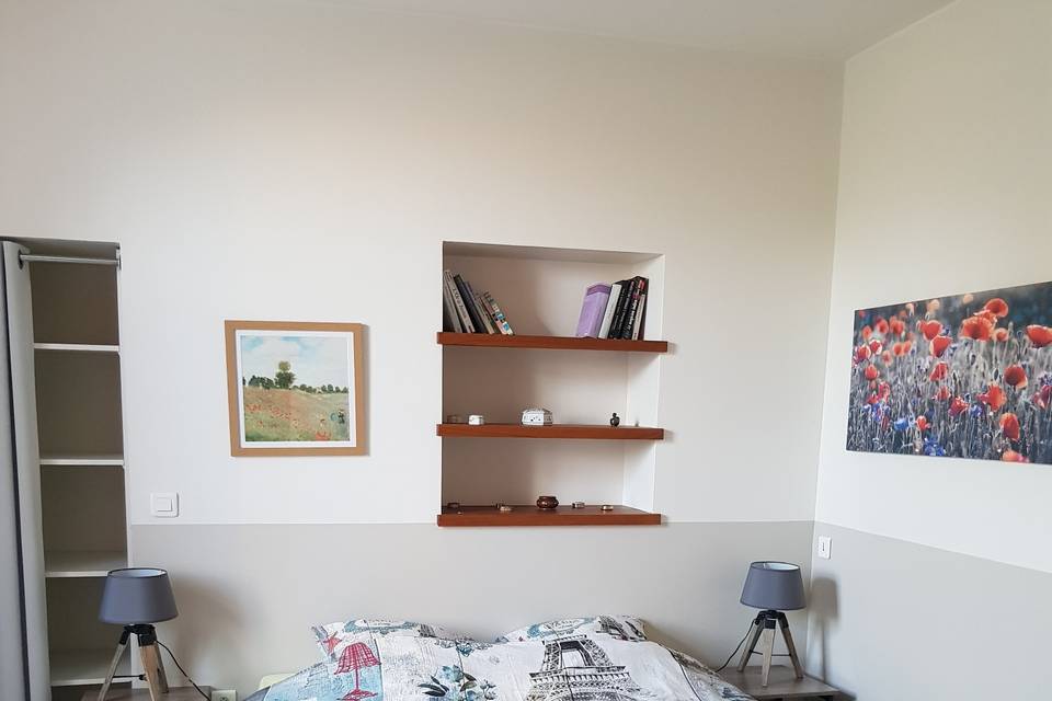 Chambre appartement RC