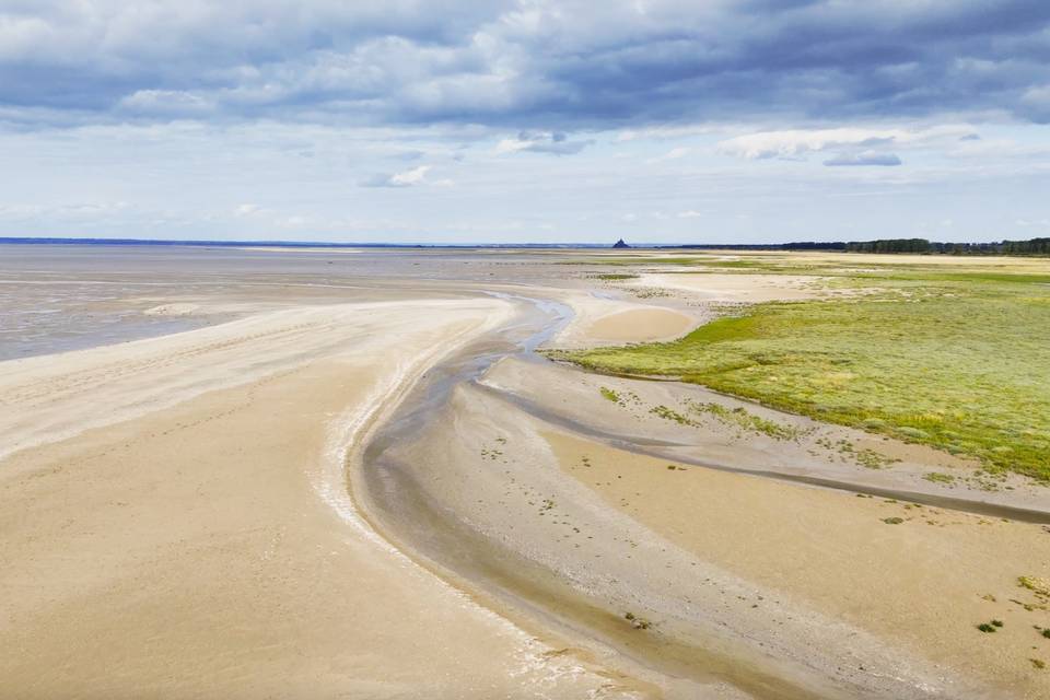 Image en drone - baie