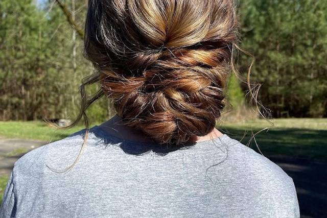 Chignon bas