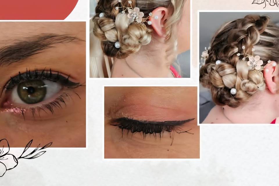 Maquillage et Chignon Mariée