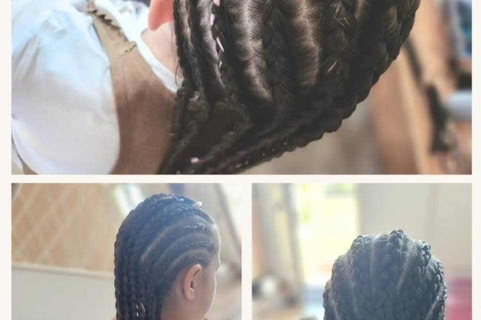 Nattes tête entière
