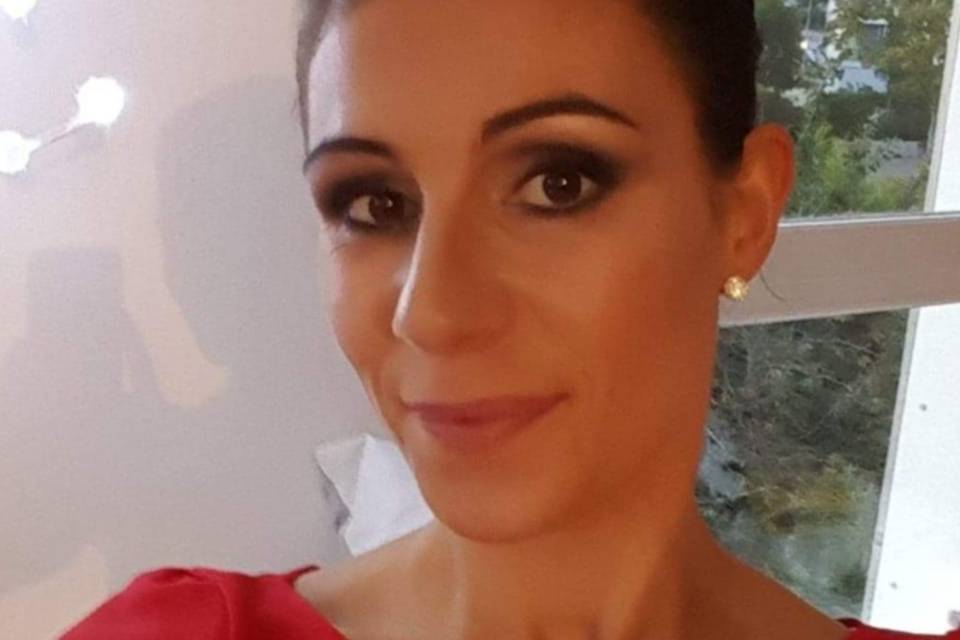 Maquillage soirée Cindy