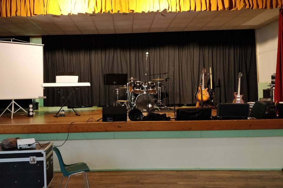 Sonorisation d'un concert