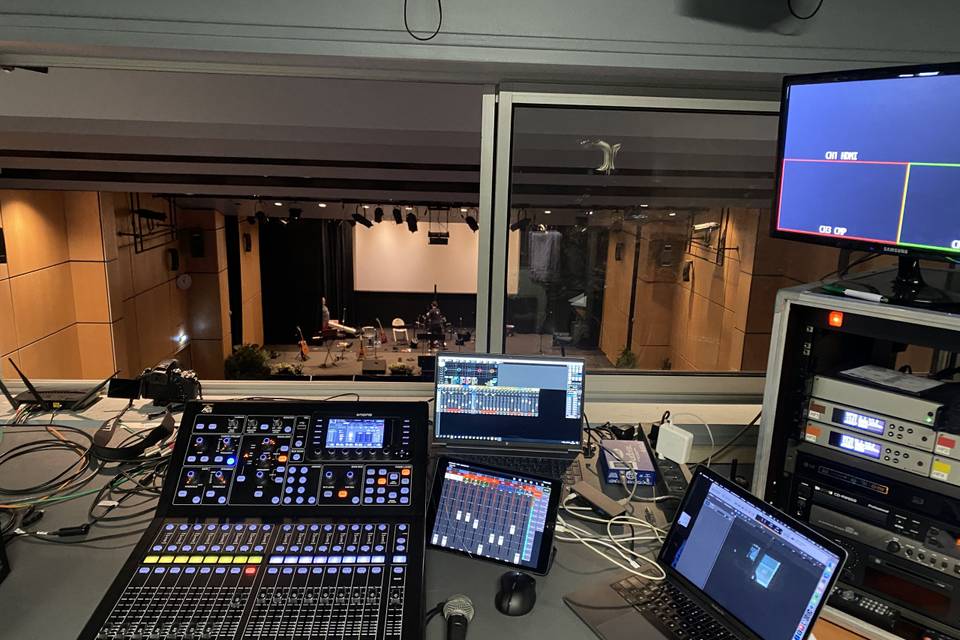 Sonorisation d'un concert