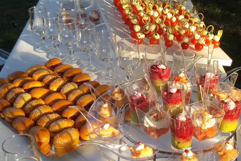 Buffet vin d'honneur