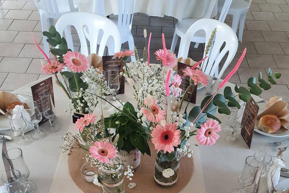Table décorée