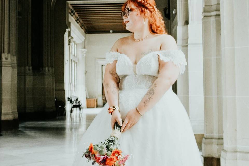 Photo de la mariée