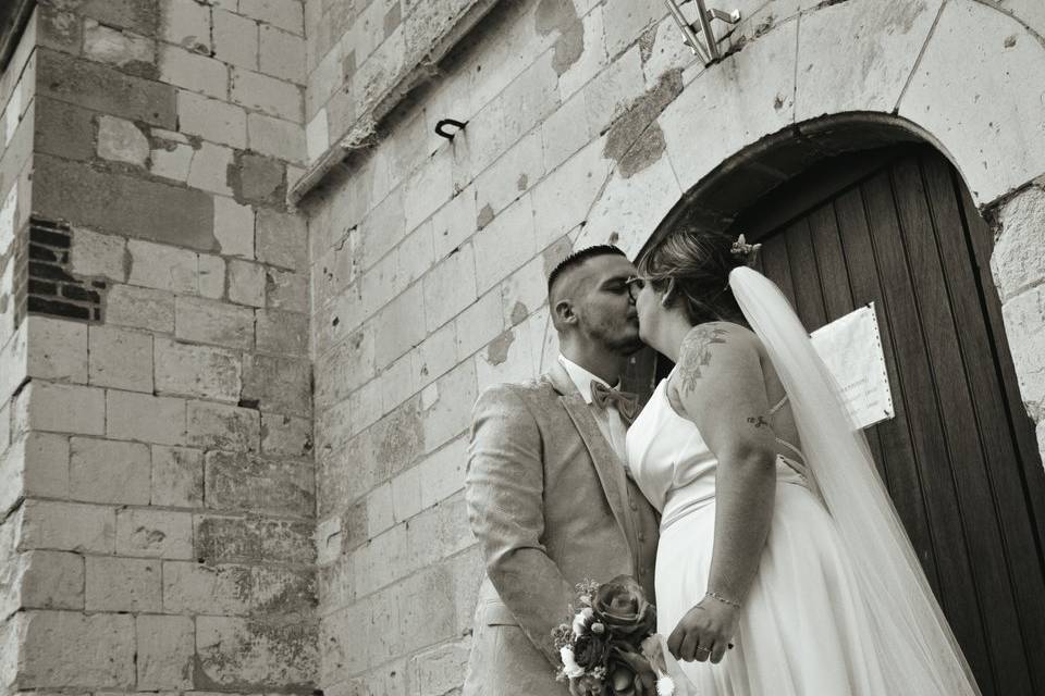 Photo des mariés