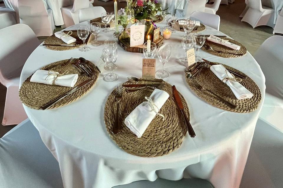 Décoration rustique mariage