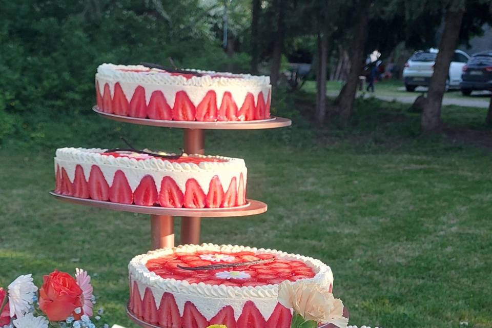 Gâteau de la mariée