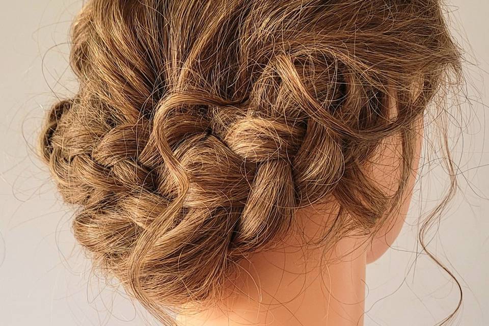 Chignon tresse