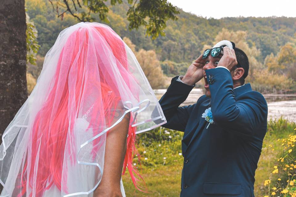 Découverte de la mariée
