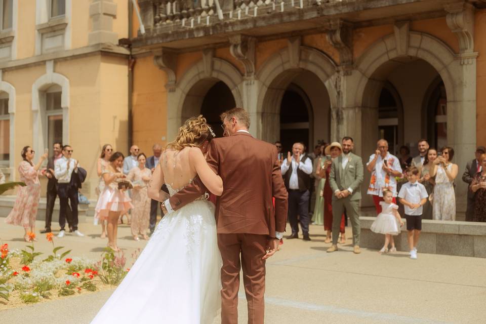 Arrivée de la mariée