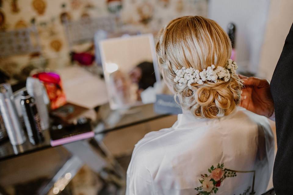 Chignon Mariée