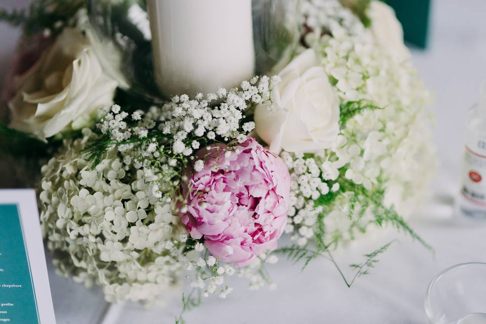 Couronne de fleurs