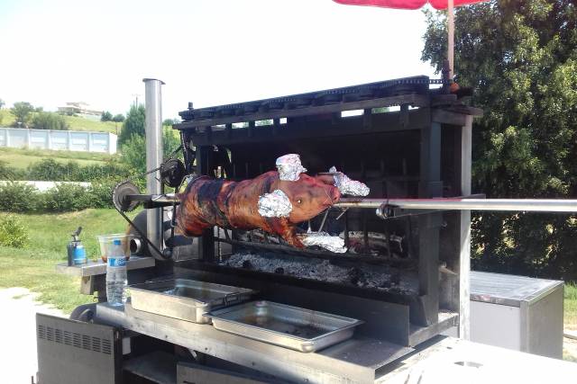 Cochon a la broche