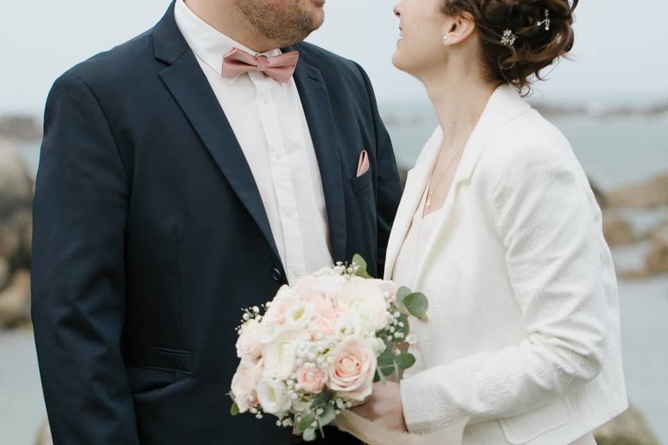 Bouquet de mariée civile