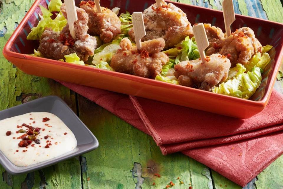 Nos karagee ( poulets frits)