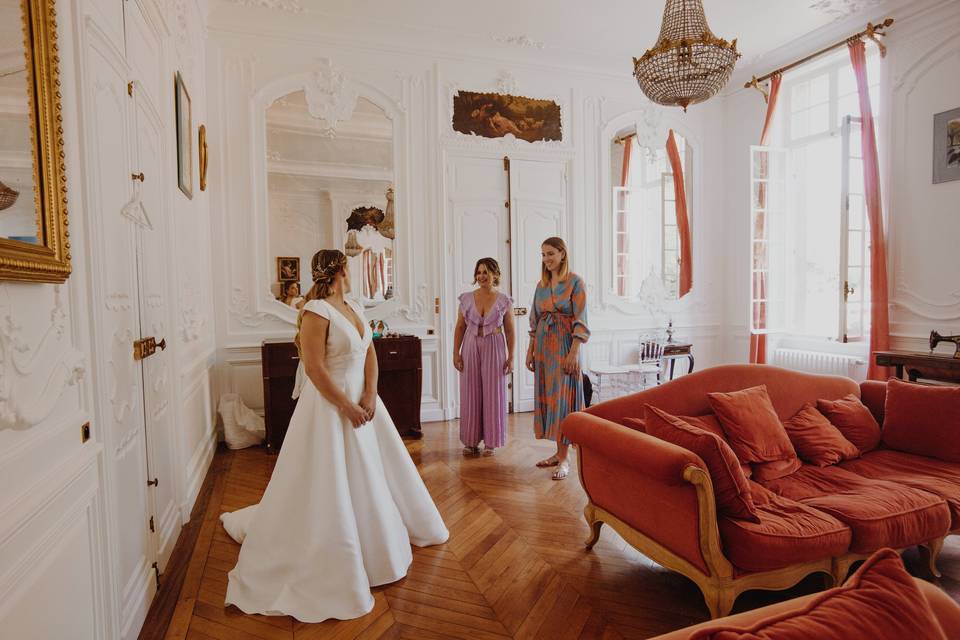 Salon preparatifs pauline