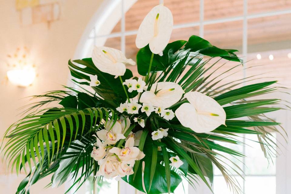 Tropical Wedding Table