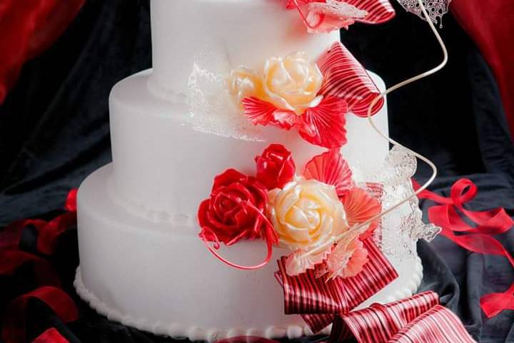 Weeding cake sucre d'art