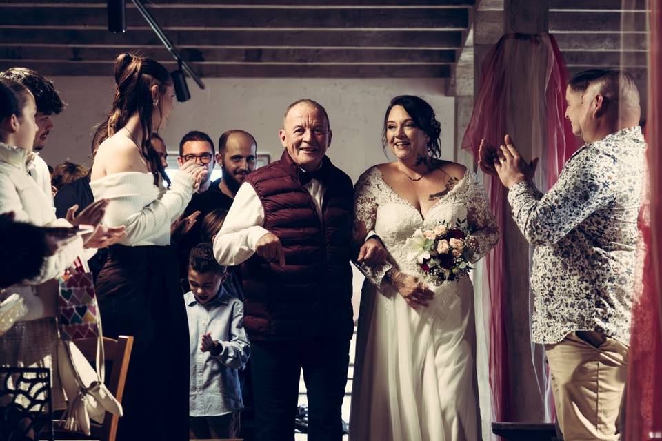 A & A - Arrivée de la mariée